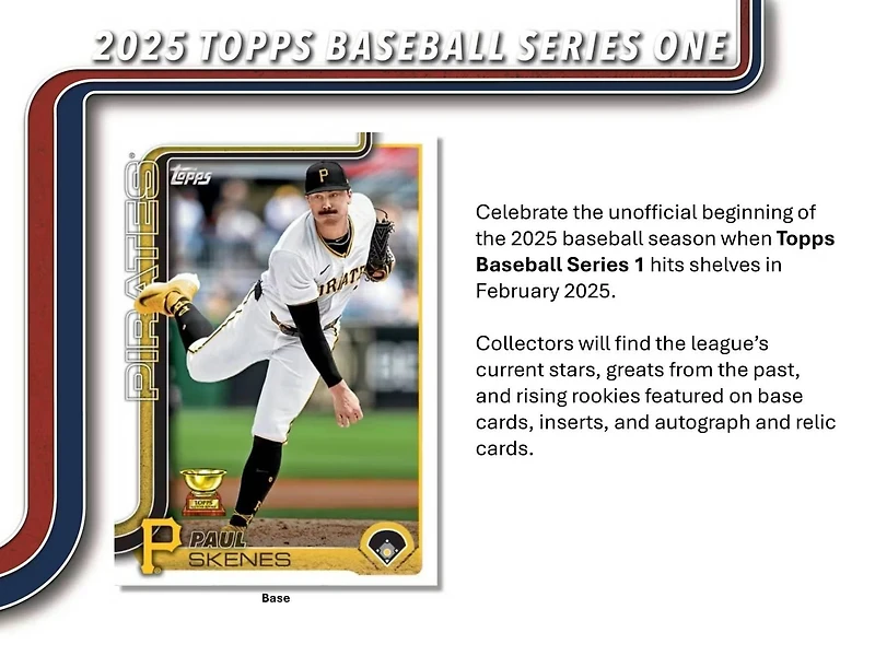 2025 Topps MLB Baseball Series 1 Fat Pack