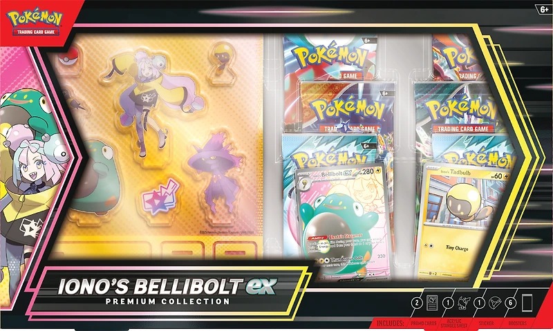 Pokemon Trading Card Game: Iono Bellibolt ex Premium Collection