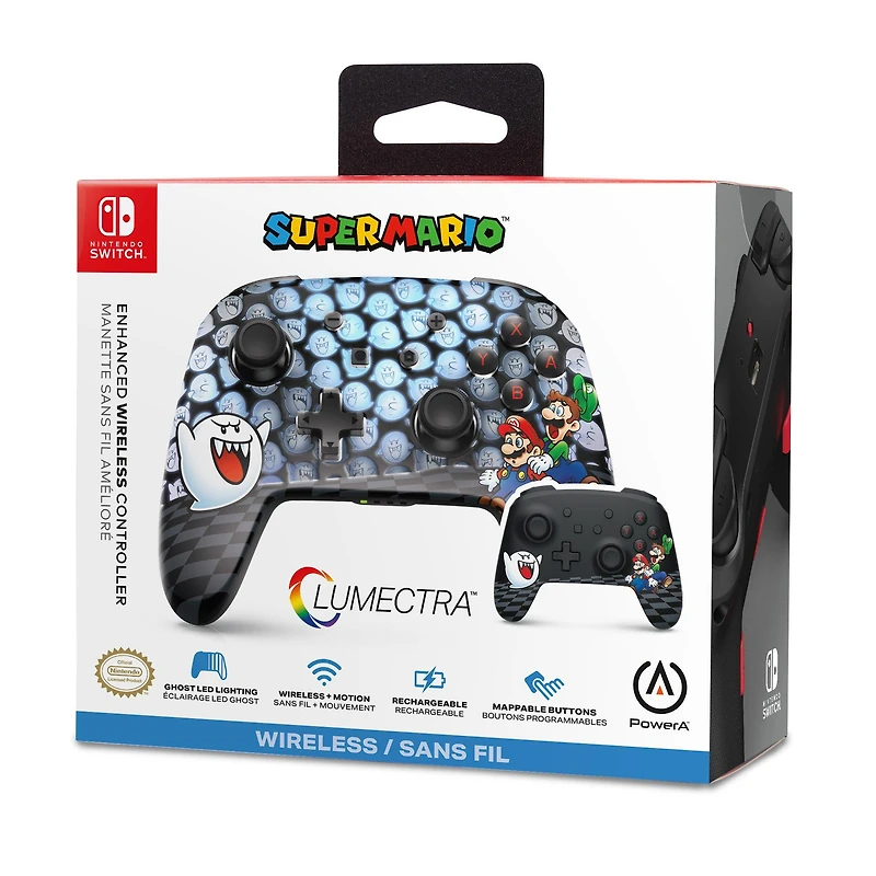 PowerA Enhanced Wireless Controller for Nintendo Switch with Lumectra