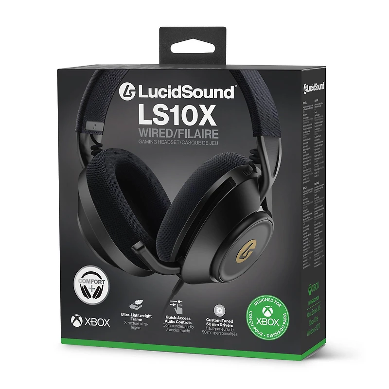 LucidSound LS10X Gen 2 Wired Gaming Headset for Xbox Series X/S, Xbox
