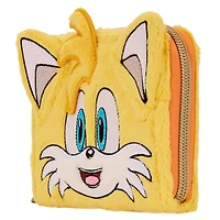Loungefly Sonic the Hedgehog Tails Plush Zip Around Wallet GameStop Exclusive