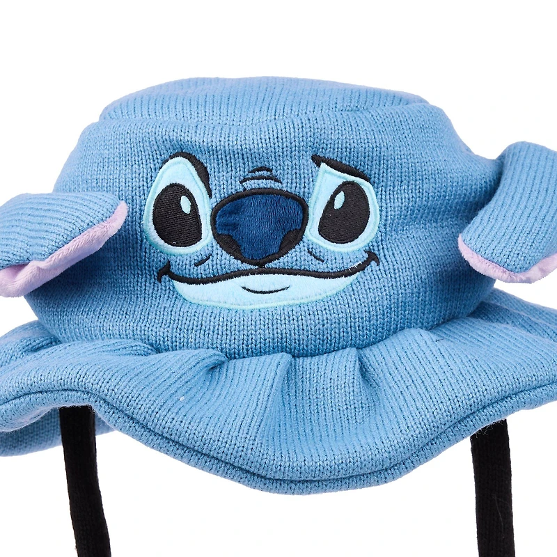 Disney Lilo and Stitch - Stitch Knit Bucket Hat With Movable Ears