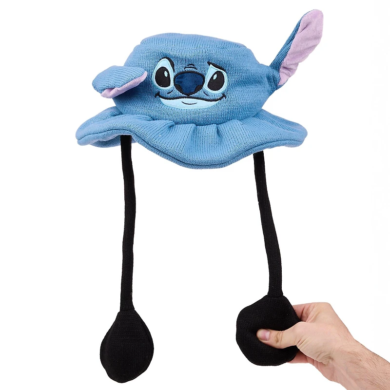 Disney Lilo and Stitch - Stitch Knit Bucket Hat With Movable Ears