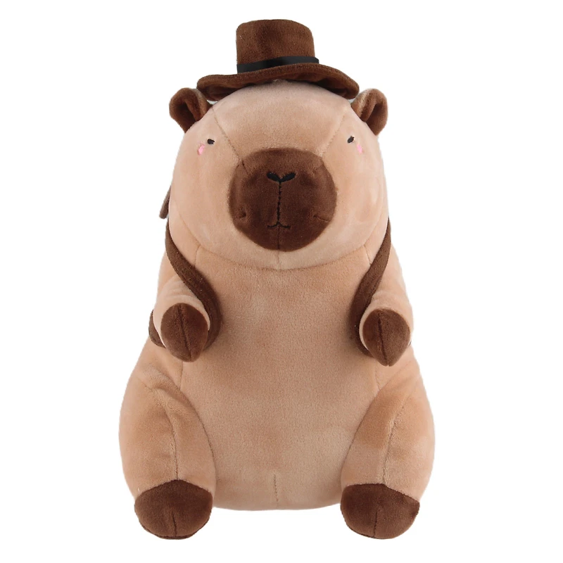 Capy Buddies Little Adventurer Capybara 9-in Plush GameStop Exclusive