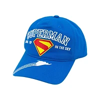 DC Comics Superman Crest Embroidered Snapback Hat