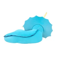 Jazwares Pokemon Vaporeon 18-in Sleeping Plush