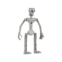 Jazwares Five Nights at Freddy's Endo-1 Classic Foxy and Withered Foxy Endoskeleton 6-in Glow-in-the-Dark Action Figure Set