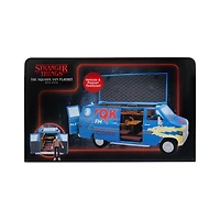 Jazwares Stranger Things Steve Harrington WSQK Van Playset 4-in Action Figure