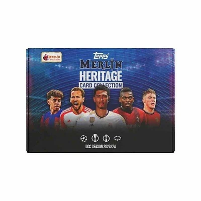 Topps 2023-24 Merlin Heritage Soccer Card Collection Box