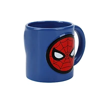 Marvel Spider-Man Suit Up Chest and Logo Ceramic Mug