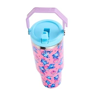 Lilo and Stitch 40 oz Stainless Steel Tumbler with Grip Handle