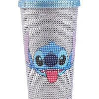Disney Lilo and Stitch - Stitch Rhinestone 20oz Plastic Tumbler
