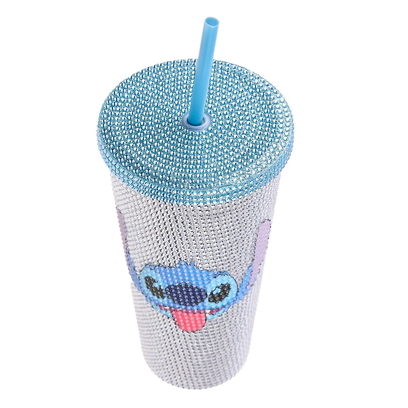 Disney Lilo and Stitch - Stitch Rhinestone 20oz Plastic Tumbler