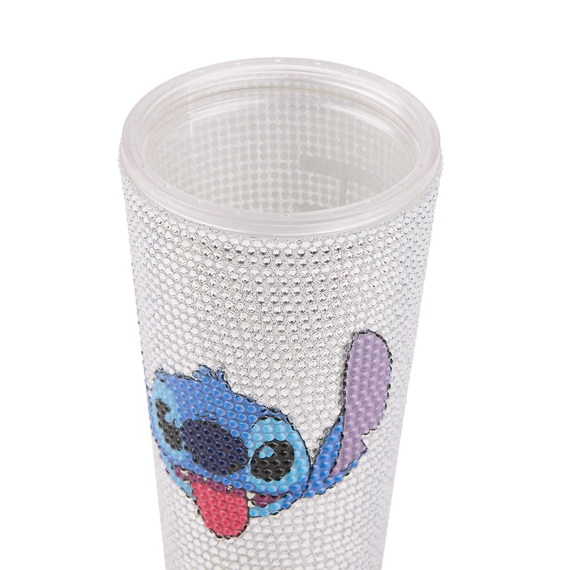 Disney Lilo and Stitch - Stitch Rhinestone 20oz Plastic Tumbler