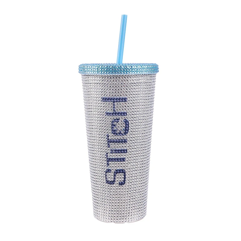 Disney Lilo and Stitch - Stitch Rhinestone 20oz Plastic Tumbler