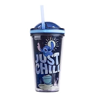 Lilo and Stitch 16 oz Acrylic Tumbler with Snack Topper