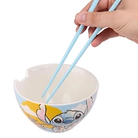 Disney Lilo and Stitch Hawaii Stitch Ceramic Ramen Bowl with Chopstick
