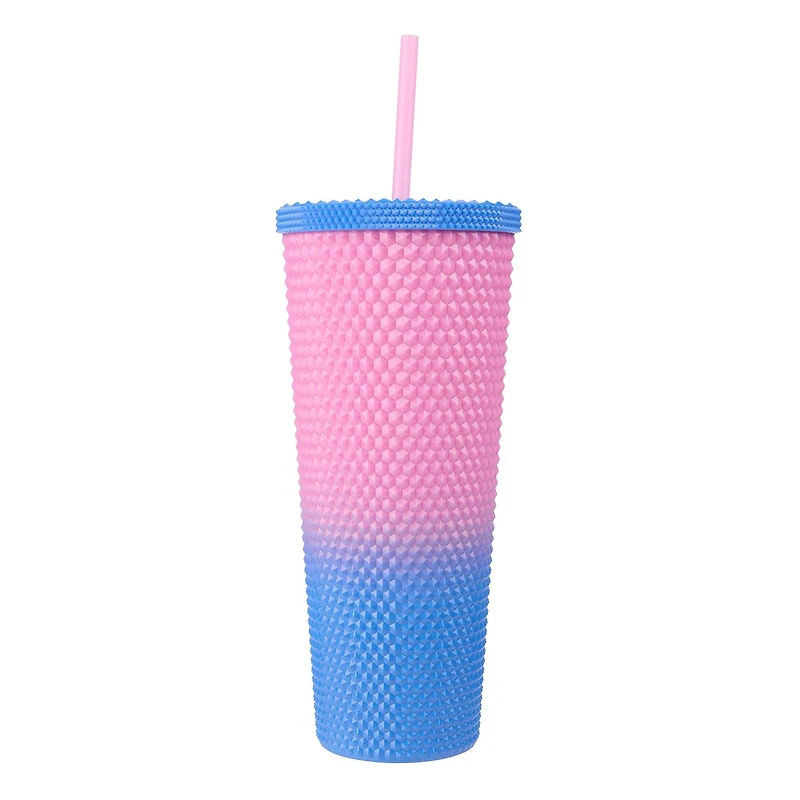 Disney Lilo and Stitch - Stitch and Angel 24oz Spiked Acrylic Tumbler
