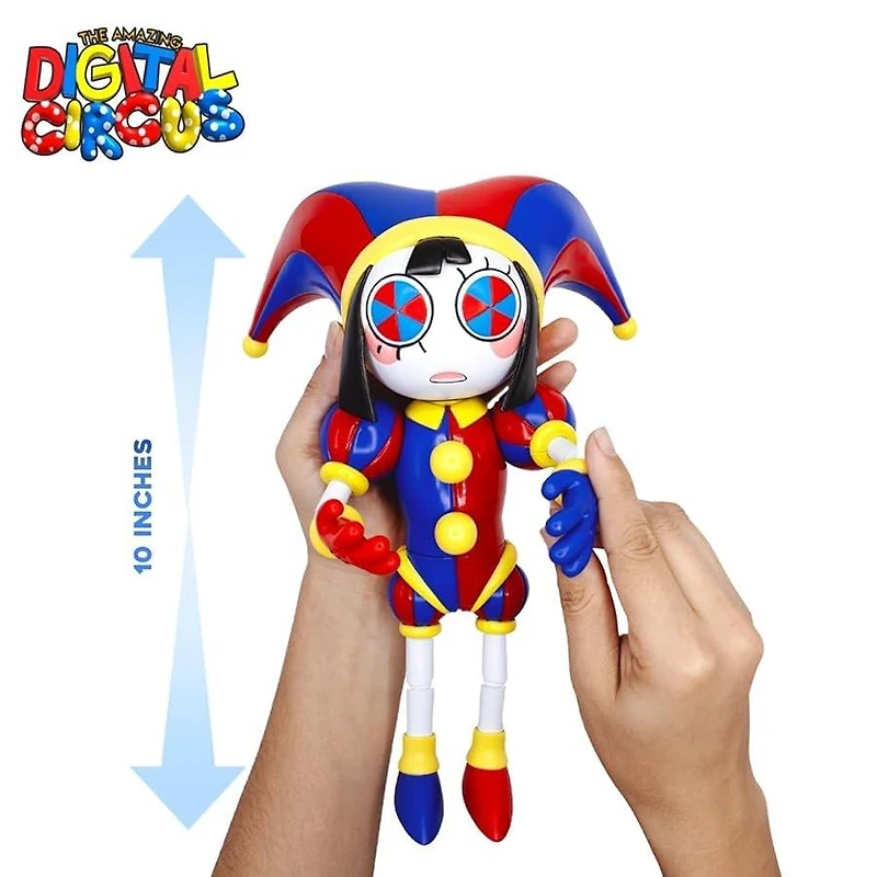 The Amazing Digital Circus Pomni Deluxe 10-In Action Figure