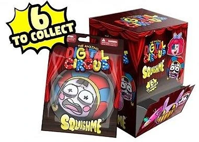The Amazing Digital Circus Squishme Squishies Mystery Pack (Styles May Vary)