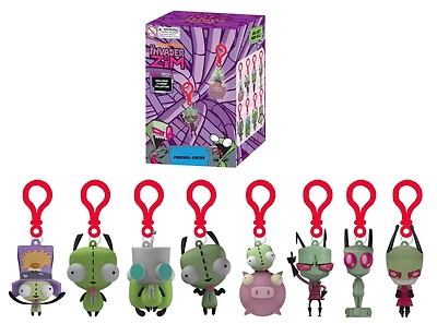 Invader Zim Flocked Hanger Bag Clip Blind Bag (Styles May Vary)