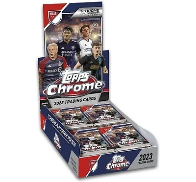 2023 Topps Chrome Major League Soccer Hobby Box