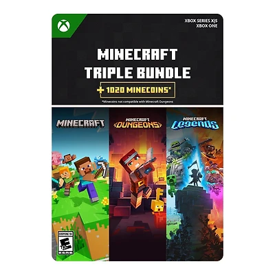Minecraft Triple Bundle - Xbox Series X/S