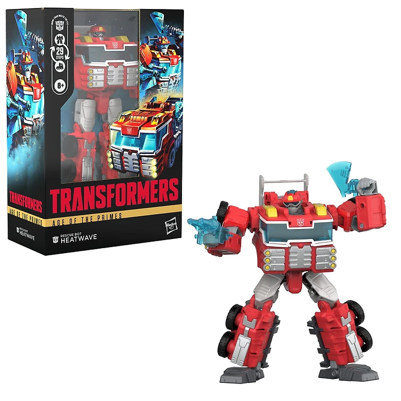 Hasbro Transformers Generations Voyager Class Rescue Bot Heatwave 7-in Action Figure