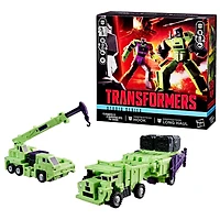 Hasbro Transformers Studio Series The Transformers: The Movie Constructicon Long Haul and Hook 6.5-in Action Figures 2-Pack