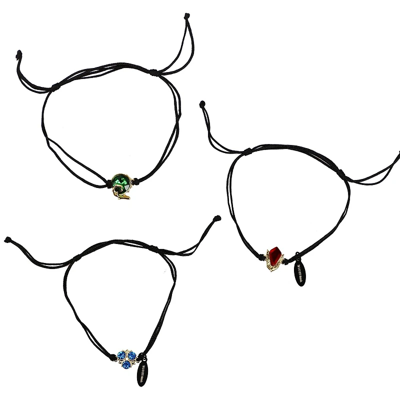 The Legend Of Zelda Spiritual Stones Cord Bracelet 3-Pack Set