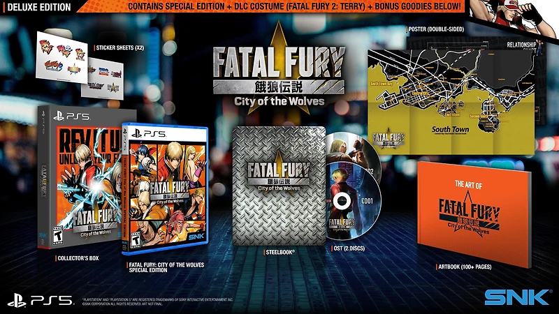 FATAL FURY: City of the Wolves Deluxe - PlayStation 5