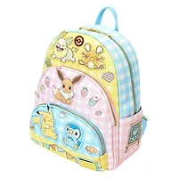 Loungefly Pokemon Cafe Triple Pocket Mini Backpack