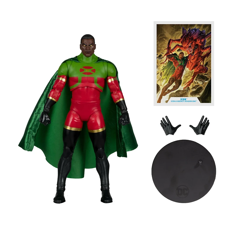 McFarlane Toys DC Multiverse Icon and Rocket Icon (Gold Label) 7-in Action Figure