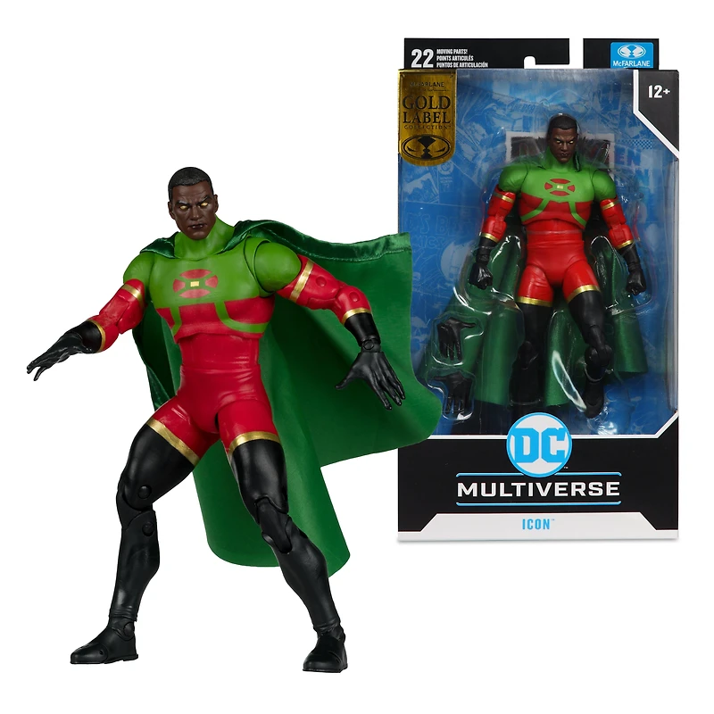 McFarlane Toys DC Multiverse Icon and Rocket Icon (Gold Label) 7-in Action Figure