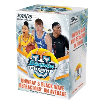2024-25 Topps Bowman University Chrome Basketball Value Box