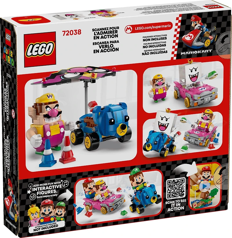 LEGO Super Mario: Mario Kart Wario and King Boo 72038
