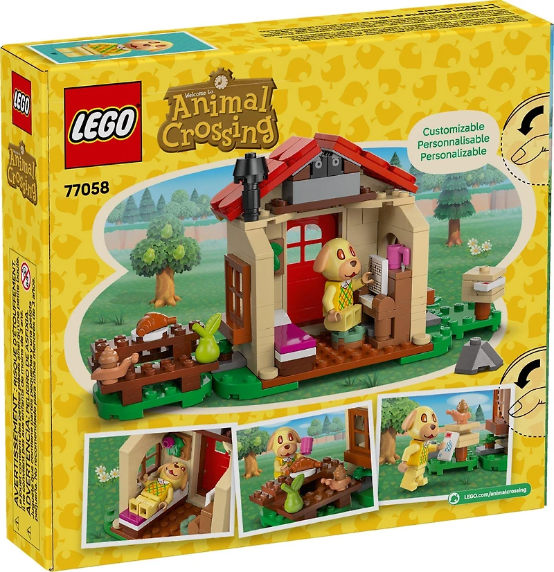 LEGO Animal Crossing Goldie’s Cozy House Kids Toy 77058