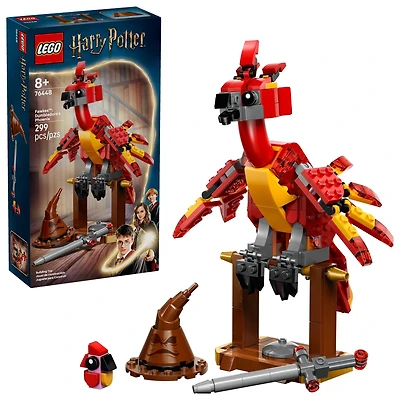 LEGO Harry Potter Fawkes: Dumbledore's Phoenix Building Toy Set 76448