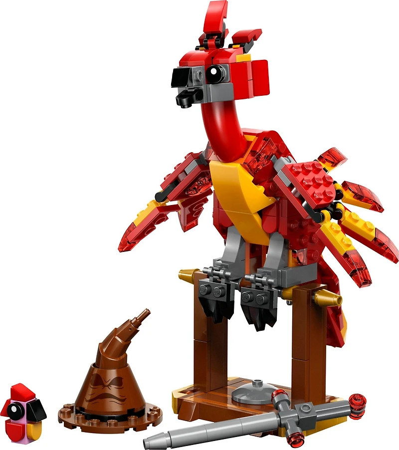 LEGO Harry Potter Fawkes: Dumbledore's Phoenix Building Toy  Set 76448
