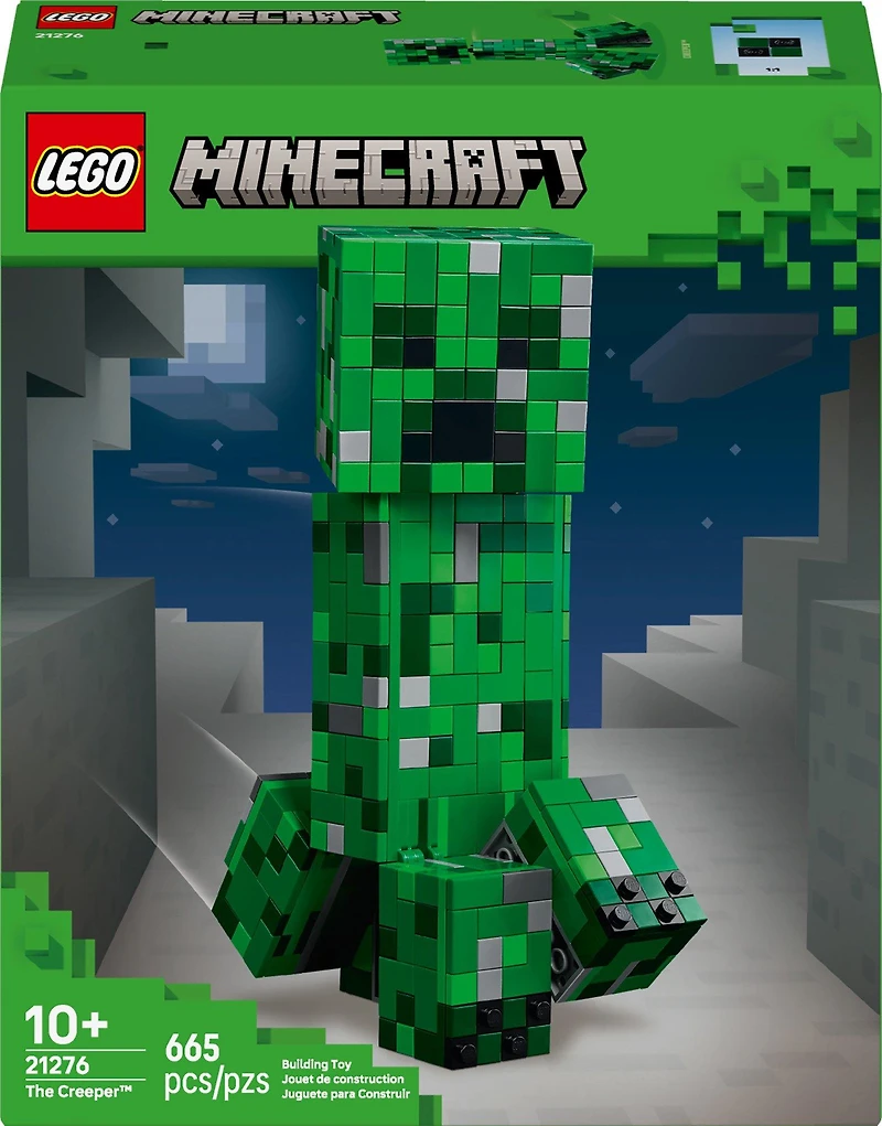 LEGO Minecraft The Creeper Gaming Kids Building Toy Set 21276