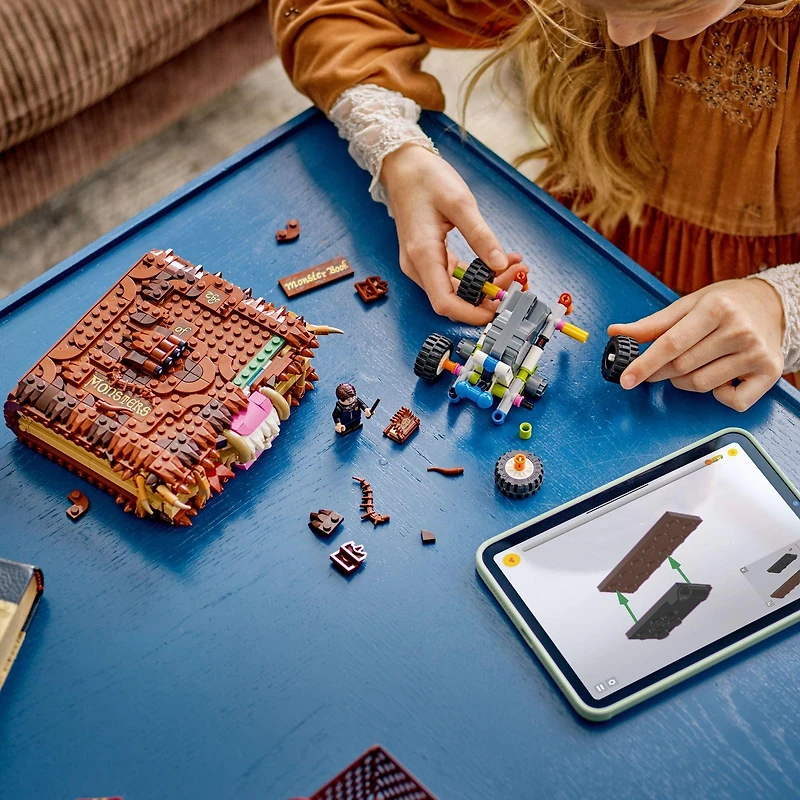 LEGO Harry Potter Chomping Monster Book of Monsters Building Set 76449