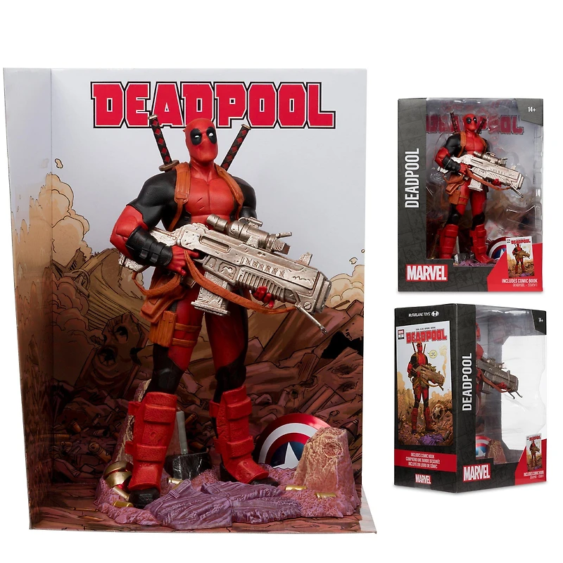 McFarlane Toys Marvel Collection Deadpool ( Deadpool issue 1) 1:6th Scale Figure