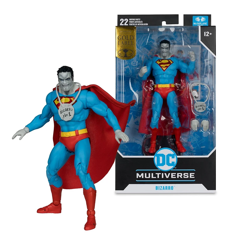 McFarlane Toys DC - DC Classic Bizzaro or Chase 7-in Figure