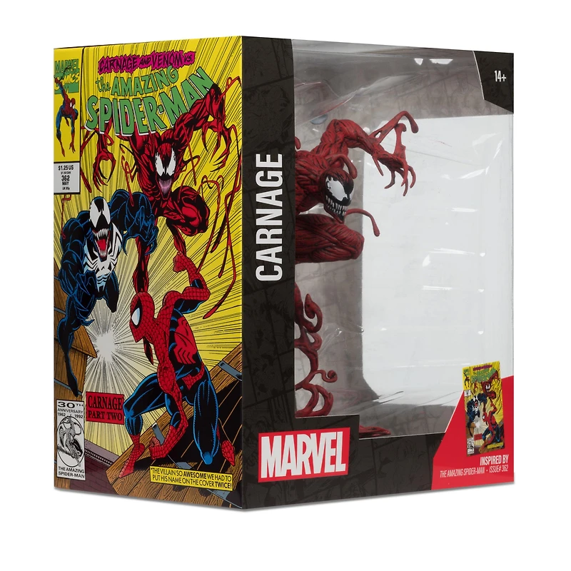 McFarlane Toys Marvel Carnage (The Amazing Spider-Man No. 362) 1:10th Scale Action Figure
