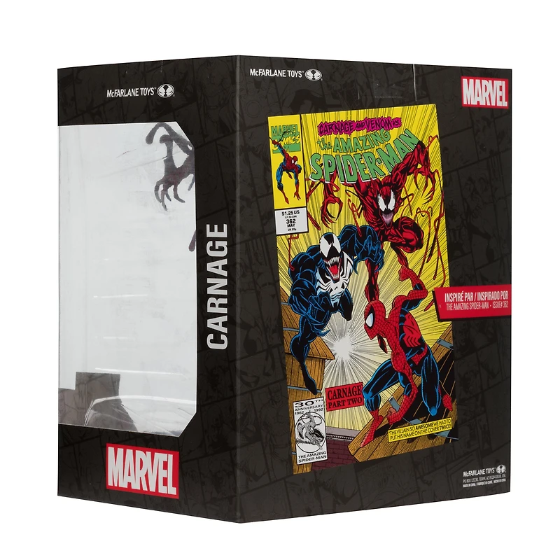 McFarlane Toys Marvel Carnage (The Amazing Spider-Man No. 362) 1:10th Scale Action Figure