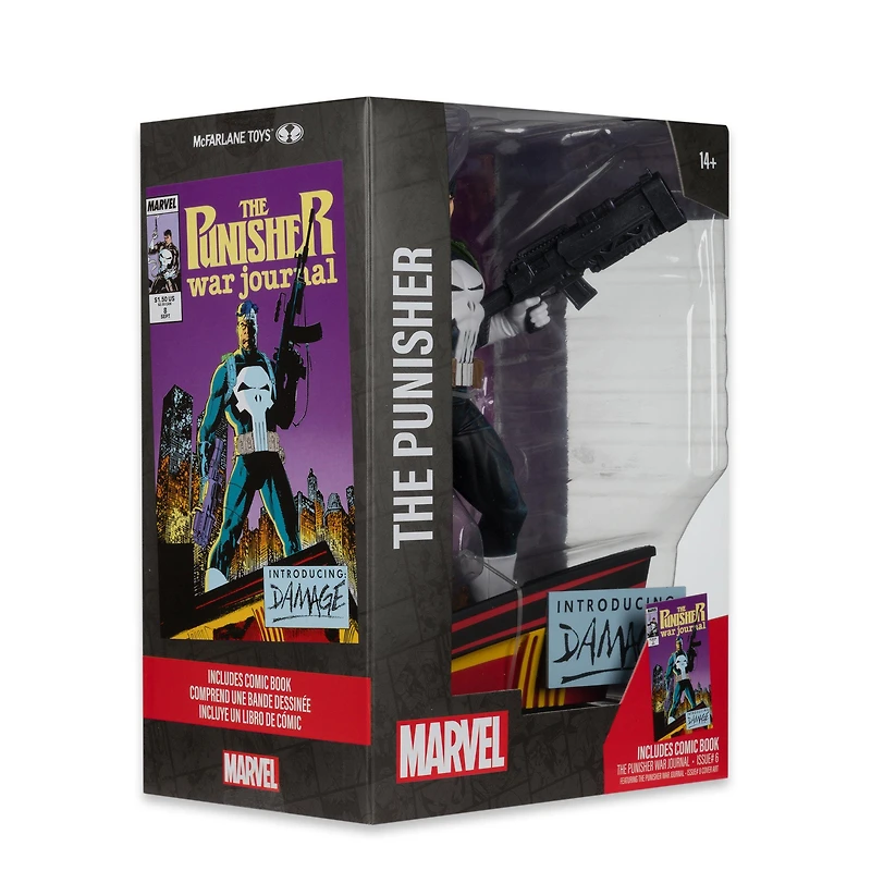 McFarlane Toys Marvel Collection The Punisher War Journal The Punisher (issue 8) 1:6th Scale Figure