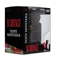 McFarlane Toys Movie Maniacs NBC 1983 Scarface Tony Montana 6-in Statue