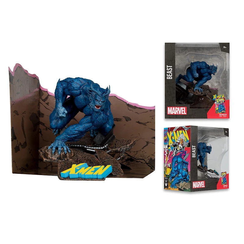 McFarlane Toys Marvel Beast (X-Men No. 1) 1:10th Scale Action Figure