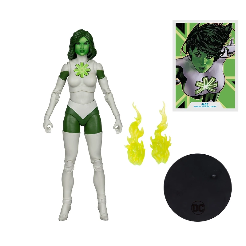McFarlane Toys DC Multiverse Green Lantern Corps Jade 7-in Retro Action Figure