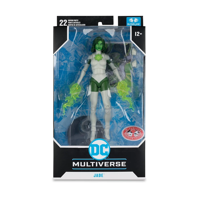 McFarlane Toys DC Multiverse Green Lantern Corps Jade 7-in Retro Action Figure